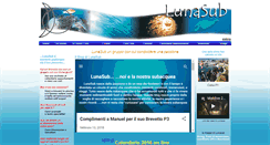 Desktop Screenshot of lunasub.it
